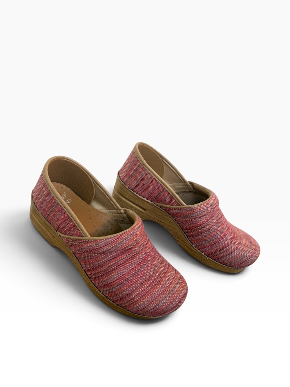 Dansko Canvas Pro Multi-Stripe Slip-On Women’s Boho Clog Sz 41 EU; U.S. 10.5-11 - Picture 3 of 9